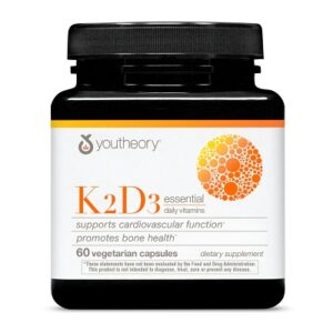YouTheory K2D3 Essential Vitamins - 60 Caps