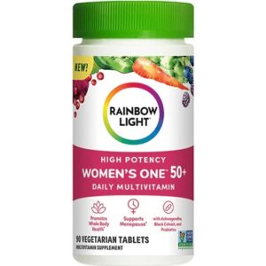 Rainbow Light 50+ Women's Daily Multivitamin - 60 Tabs