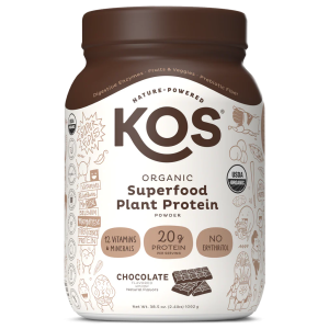 KOS PLANT PROTEIN POWDER - CHOCOLATE 390G