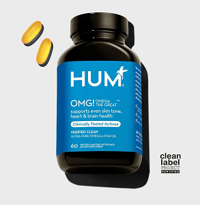 HUM - OMEGA -3 FISH OIL - 60 CAPSULES